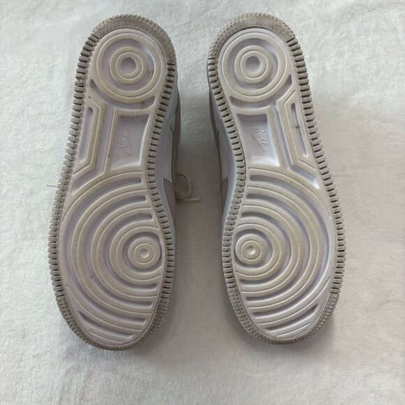 Nike Air Force 1 Shadow SE Pixel Swoosh Womens Sneakers Barely Green Size 10 US - Picture 8 of 10